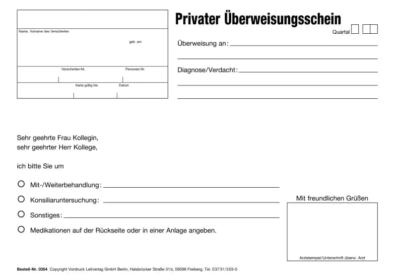 Alles über den Privatrezept Vordruck: Formate, Nutzung und Anpassung