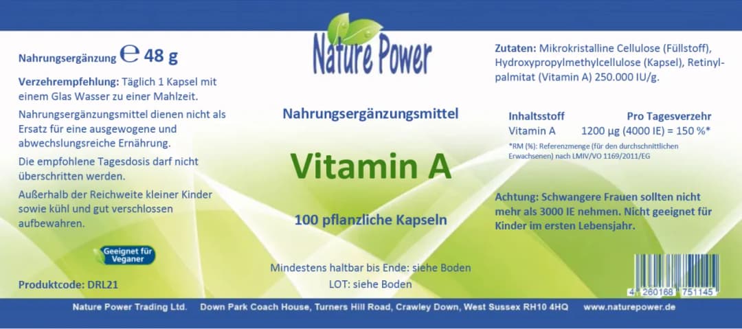 Vitamin A lateinisch: Warum Retinol entscheidend für Ihre Gesundheit ist
